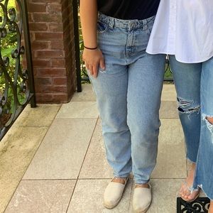 Zara mom jeans